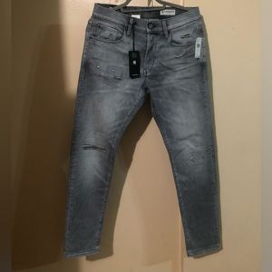 G-STAR RAW 3301 SLIM JEANS (GREY)